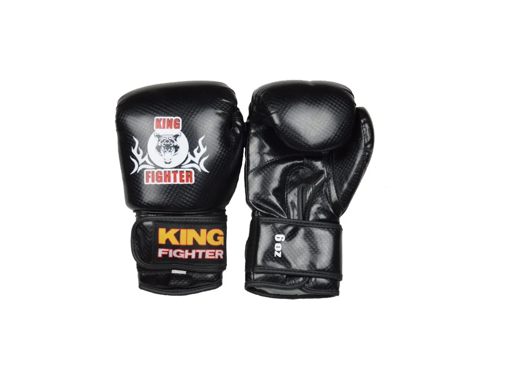 Kids Boxing Gloves Carbon Black