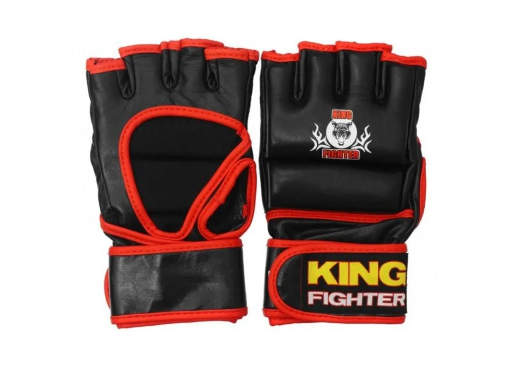 MMA gloves black/red